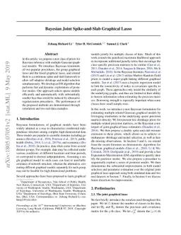 Bayesian Joint Spike-and-Slab Graphical Lasso
