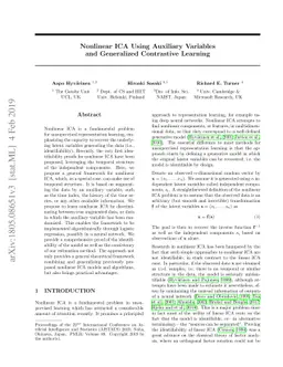 Nonlinear ICA Using Auxiliary Variables and Generalized Contrastive
  Learning