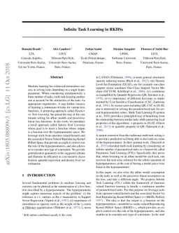 Infinite-Task Learning with RKHSs