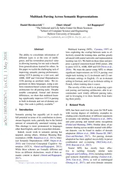 Multitask Parsing Across Semantic Representations
