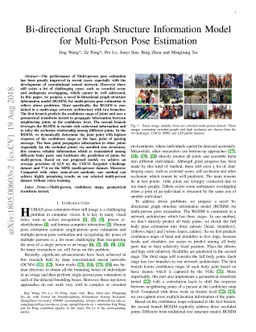 Bi-directional Graph Structure Information Model for Multi-Person Pose
  Estimation