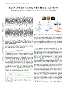 Deep Ordinal Hashing with Spatial Attention