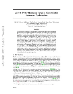 Zeroth-Order Stochastic Variance Reduction for Nonconvex Optimization