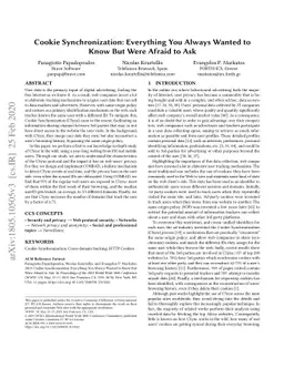 Cookie Synchronization: Everything You Always Wanted to Know But Were
  Afraid to Ask
