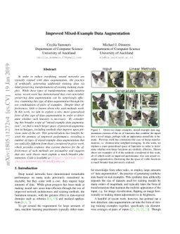 Improved Mixed-Example Data Augmentation