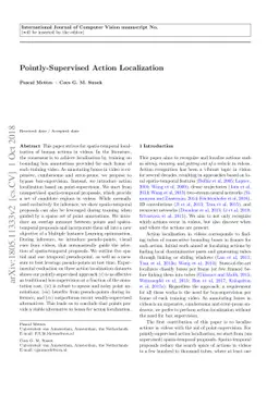 Pointly-Supervised Action Localization