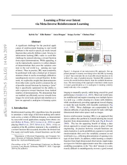 Learning a Prior over Intent via Meta-Inverse Reinforcement Learning