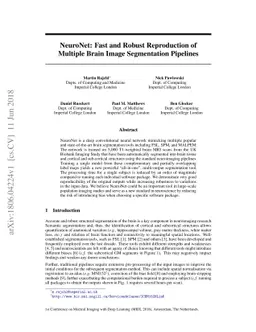 NeuroNet: Fast and Robust Reproduction of Multiple Brain Image
  Segmentation Pipelines