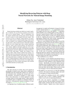 Identifying Recurring Patterns with Deep Neural Networks for Natural
  Image Denoising