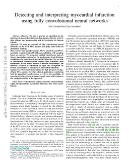 Detecting and interpreting myocardial infarction using fully
  convolutional neural networks