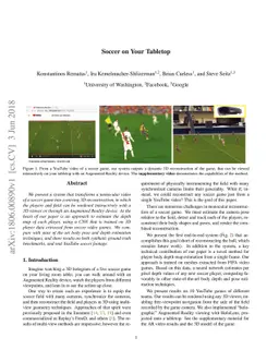 Soccer on Your Tabletop