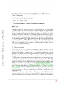 Boredom-driven curious learning by Homeo-Heterostatic Value Gradients