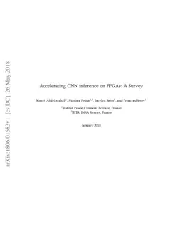 Accelerating CNN inference on FPGAs: A Survey