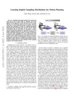 Learning Implicit Sampling Distributions for Motion Planning