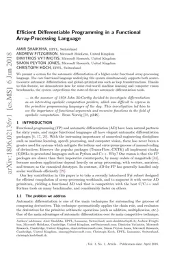 Efficient Differentiable Programming in a Functional Array-Processing
  Language