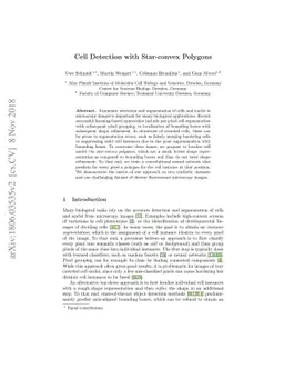 Cell Detection with Star-convex Polygons