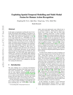 Exploiting Spatial-Temporal Modelling and Multi-Modal Fusion for Human
  Action Recognition
