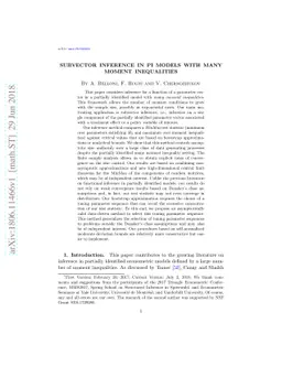 Subvector Inference in Partially Identified Models with Many Moment
  Inequalities