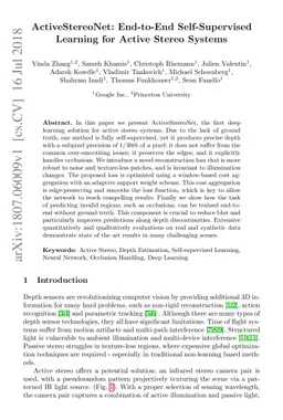 ActiveStereoNet: End-to-End Self-Supervised Learning for Active Stereo
  Systems