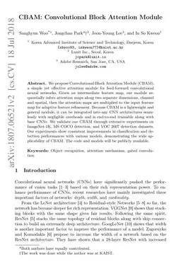 CBAM: Convolutional Block Attention Module