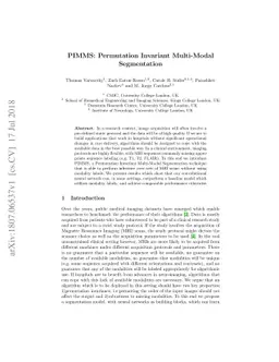 PIMMS: Permutation Invariant Multi-Modal Segmentation