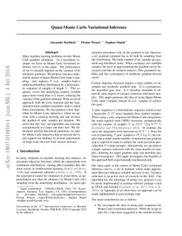 Quasi-Monte Carlo Variational Inference