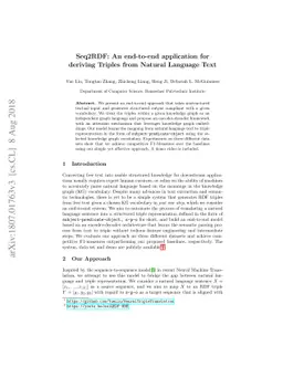 Seq2RDF: An end-to-end application for deriving Triples from Natural
  Language Text