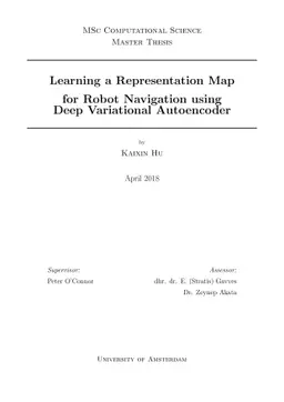 Learning a Representation Map for Robot Navigation using Deep
  Variational Autoencoder