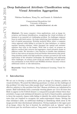 Deep Imbalanced Attribute Classification using Visual Attention
  Aggregation