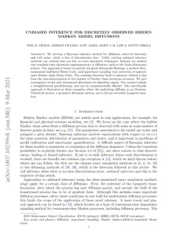Unbiased inference for discretely observed hidden Markov model
  diffusions
