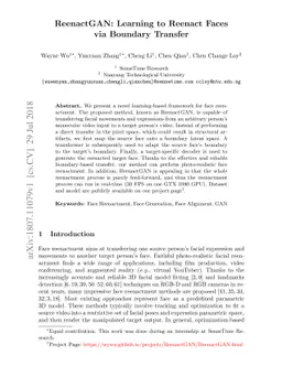 ReenactGAN: Learning to Reenact Faces via Boundary Transfer