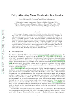 Fairly Allocating Many Goods with Few Queries