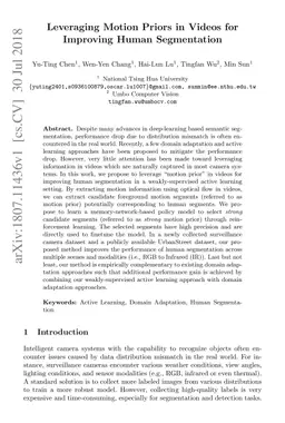 Leveraging Motion Priors in Videos for Improving Human Segmentation