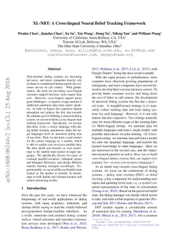 XL-NBT: A Cross-lingual Neural Belief Tracking Framework