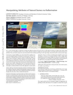 Manipulating Attributes of Natural Scenes via Hallucination