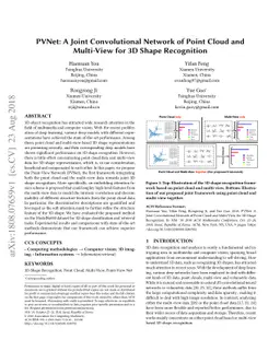 PVNet: A Joint Convolutional Network of Point Cloud and Multi-View for
  3D Shape Recognition