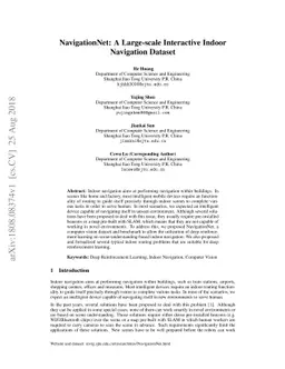 NavigationNet: A Large-scale Interactive Indoor Navigation Dataset