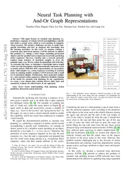 Neural Task Planning with And-Or Graph Representations