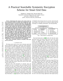 A Practical Searchable Symmetric Encryption Scheme for Smart Grid Data