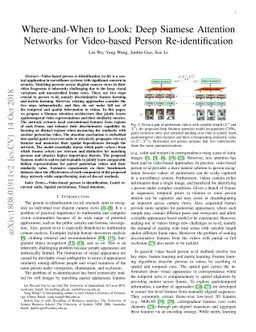 Where-and-When to Look: Deep Siamese Attention Networks for Video-based
  Person Re-identification