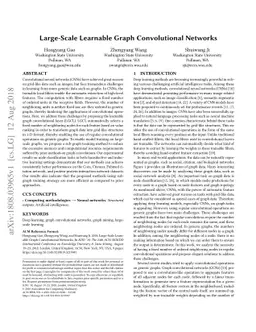 Large-Scale Learnable Graph Convolutional Networks