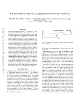 A Unified Batch Online Learning Framework for Click Prediction