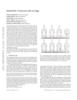 MeshCNN: A Network with an Edge