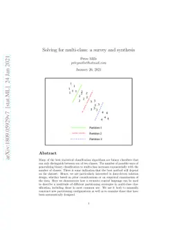 Solving for multi-class: a survey and synthesis