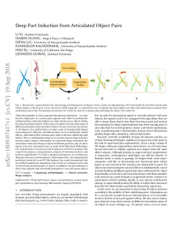Deep Part Induction from Articulated Object Pairs