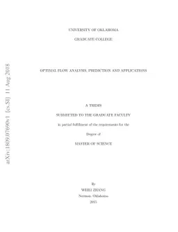 Optimal flow analysis, prediction and application