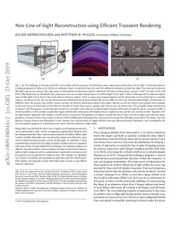 Non-Line-of-Sight Reconstruction using Efficient Transient Rendering