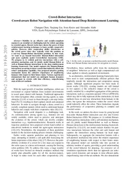 Crowd-Robot Interaction: Crowd-aware Robot Navigation with
  Attention-based Deep Reinforcement Learning