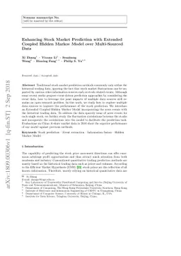 Enhancing Stock Market Prediction with Extended Coupled Hidden Markov
  Model over Multi-Sourced Data