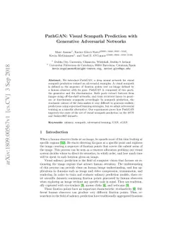 PathGAN: Visual Scanpath Prediction with Generative Adversarial Networks